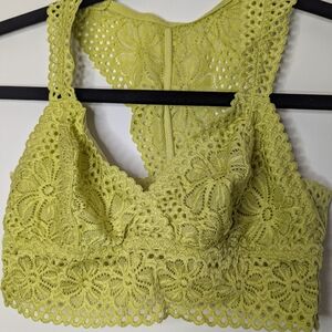Aerie Lace Bralette in Vibrant Yellow